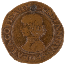 Costanzo Sforza, señor de Pésaro - La fortaleza llamada Rocca Costanza de Pésaro