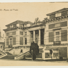 Museo del Prado, vista de la fachada norte o de Goya