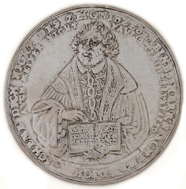Imagen de la obra: "Martín Lutero - Epigrafía conmemorativa del centenario de la Confesión de Augsburgo"