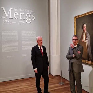 Vídeo en directo de inauguración de la exposición "Antonio Raphael Mengs", de la mano de sus comisarios Andrés Úbeda de los Cobos y Javier Jordán de Urría (@patrimnacional)