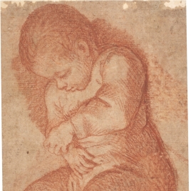 Estudio de niño dormido