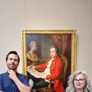 Recorrer los mapas del Prado: Italia en el retrato de George Legge pintado por Batoni