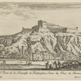 Vista de la Fortaleza de Radicofani, Siena