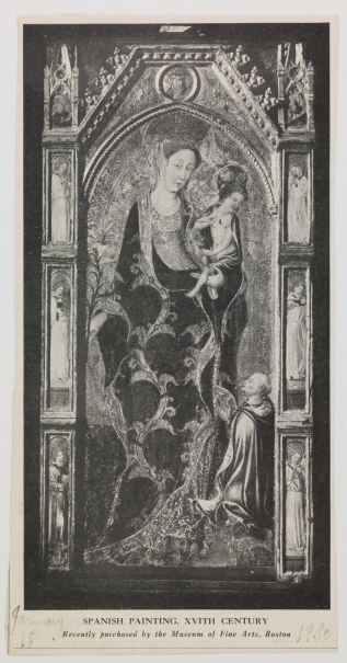 Imagen de la obra: "La Virgen con el Niño y donante"