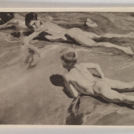 Chicos en la playa