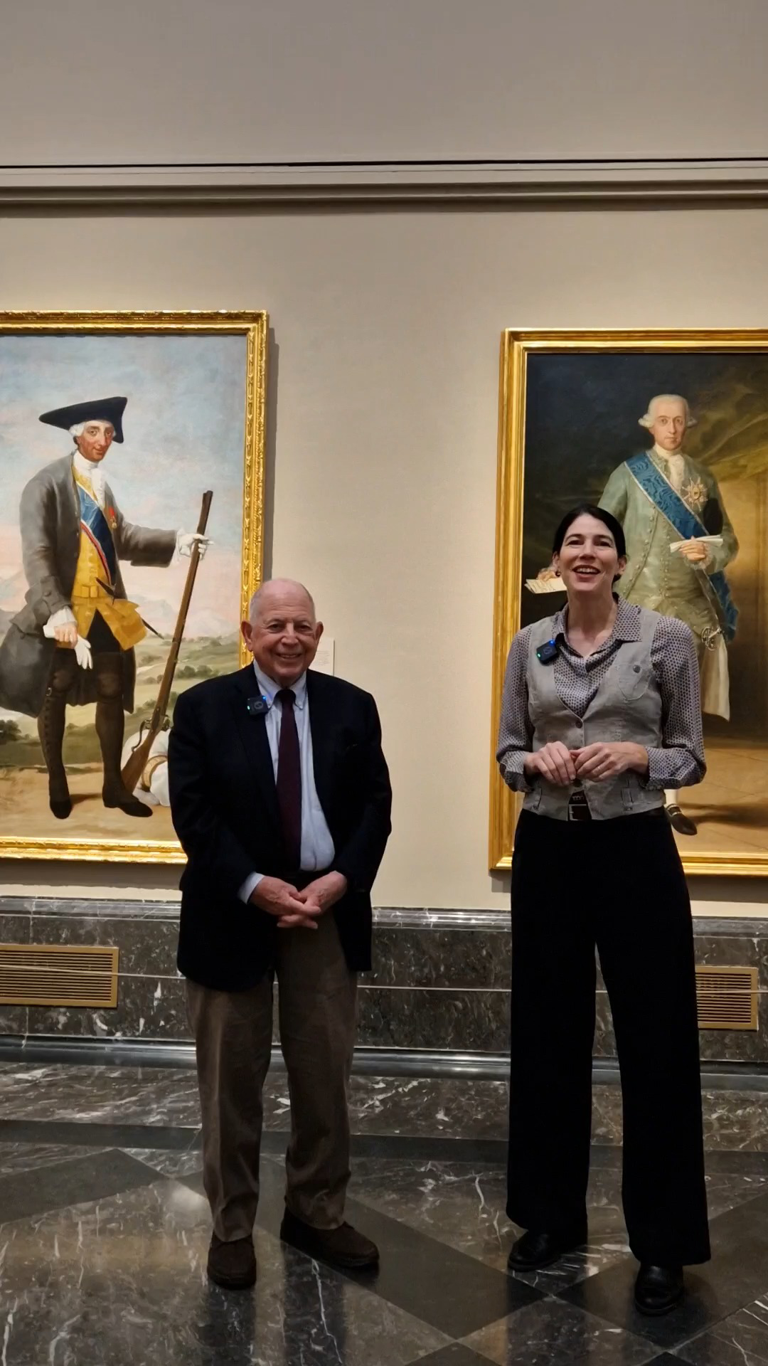 Weekly sessions in English: America&Spain250: Charles III and José Moñino, First Count of Floridablanca, by Goya (1788)