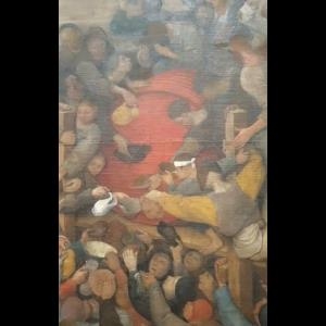 "El vino de la fiesta de San Martín", de Pieter Bruegel el Viejo