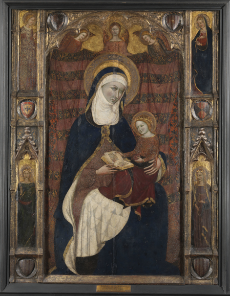 Saint Anne teaching the Virgin to read