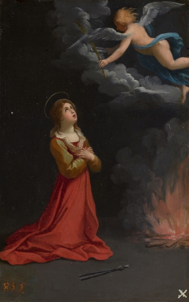 Saint Apollonia in Prayer