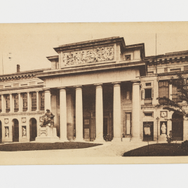 Museo del Prado, vista de la fachada oeste o de Velázquez