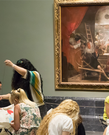 Desdibujadas. Parada V. Las mujeres y el arte