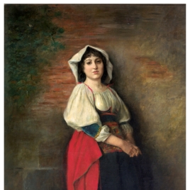 Una aldeana napolitana