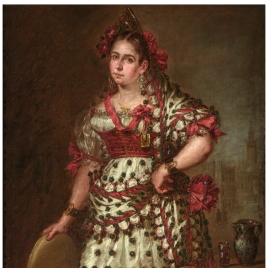 La duquesa de Frías vestida de manola