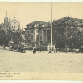 Museo del Prado, vista de la fachada norte o de Goya