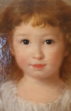"Retrato de Manuela Isidra Téllez-Girón", pintado por Agustín Esteve en 1797