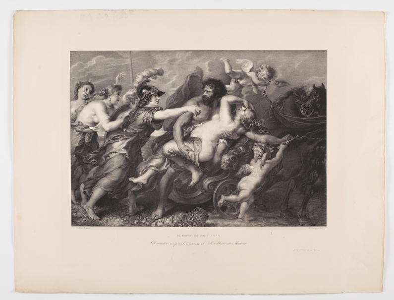Image of the artwork: "The Rape of Proserpine"