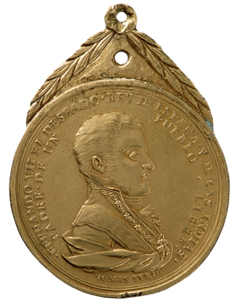 Imagen de la obra: "Homenaje de don Carlos María Bustamante a Fernando VII"