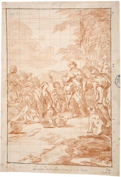 Imagen de la obra: "David y Abigail"