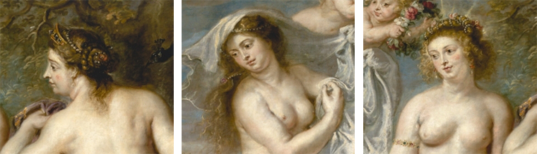 Juno, Minerva y Venus