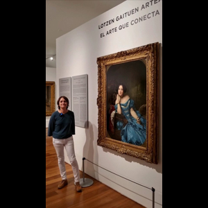 #ElArteQueConecta&nbsp;“Amalia de Llano y Dotres, condesa de Vilches”, de Federico de Madrazo