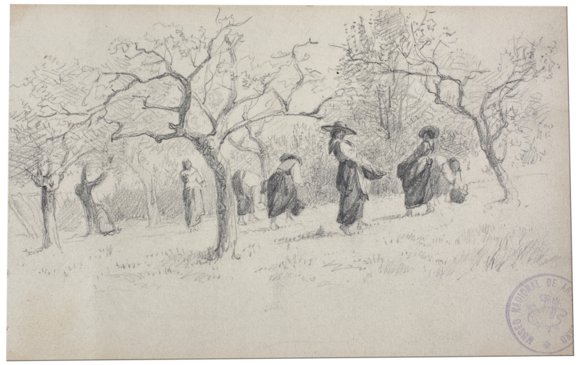 Imagen de la obra: "Mujeres recolectando"