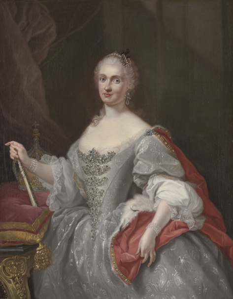La reina María Amalia de Sajonia