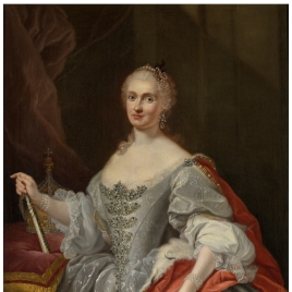 La reina María Amalia de Sajonia