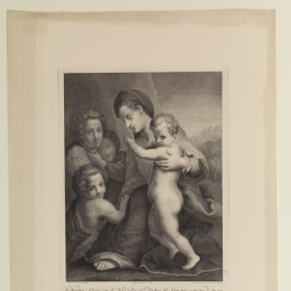 La Virgen con el Niño, San Juan y ángeles