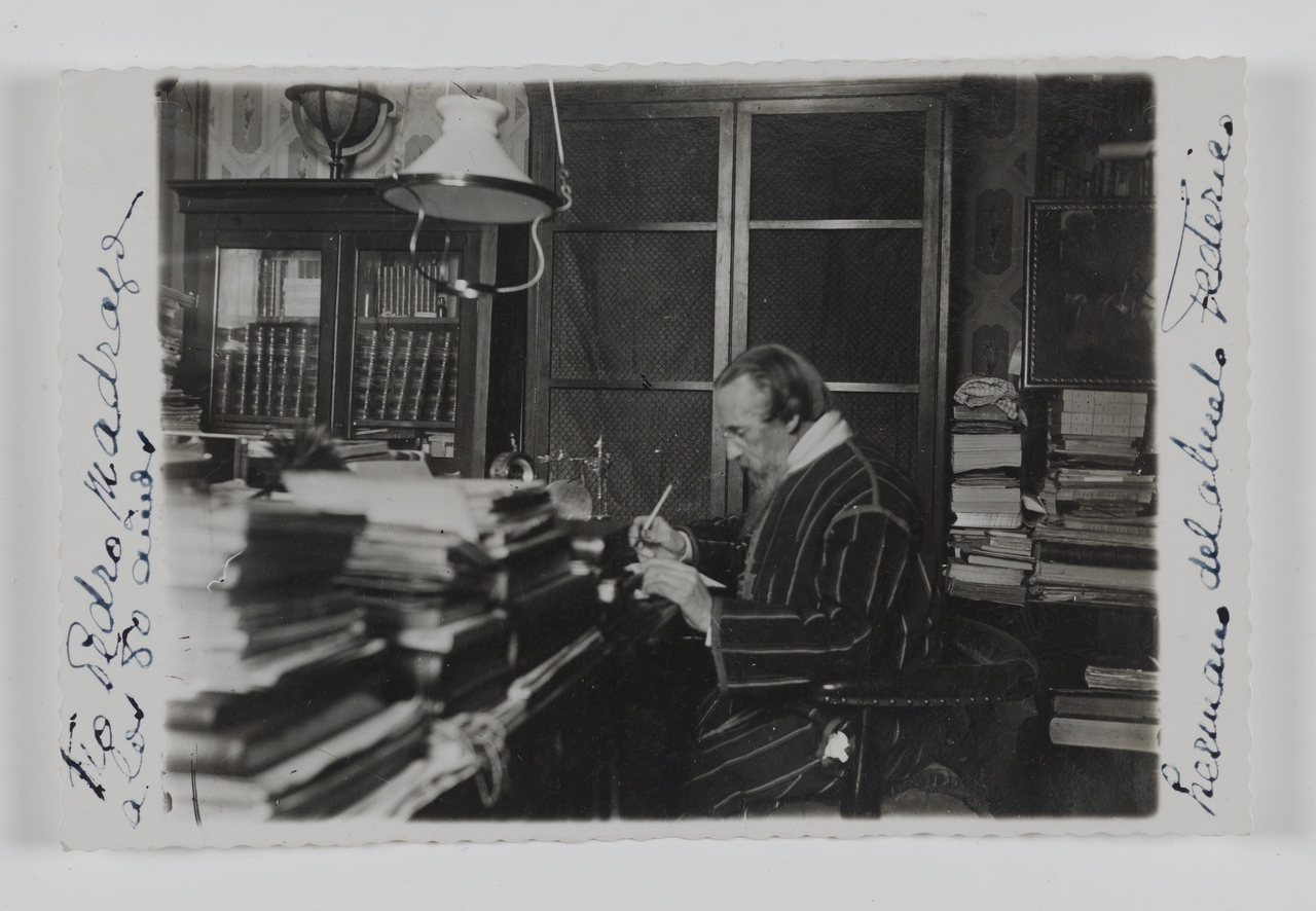 Picture of Pedro de Madrazo in his studio