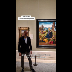 Nueva incorporación a la colección del museo: “Oración en el huerto” (1490-1500) de Paolo de San Leocadio