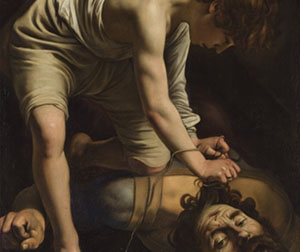 David vencedor de Goliat, Caravaggio