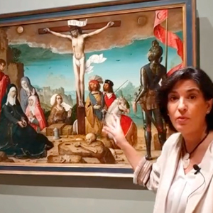 “La Crucifixión” (entre 1509 y 1519), de Juan de Flandes