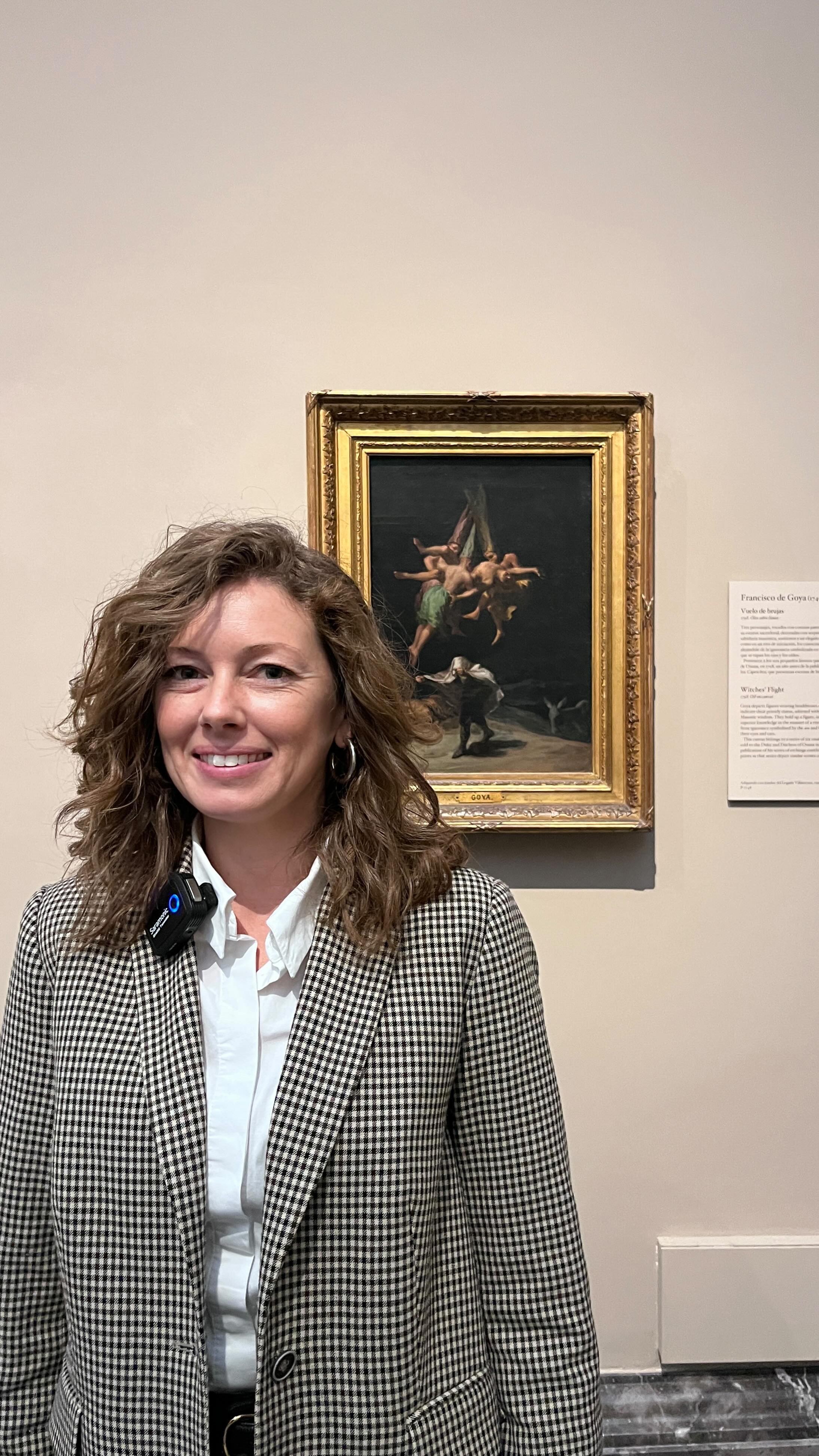 Weekly sessions in English: “Witches' Flight” (ca. 1798), by Goya