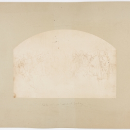 Boceto de El Parnaso
