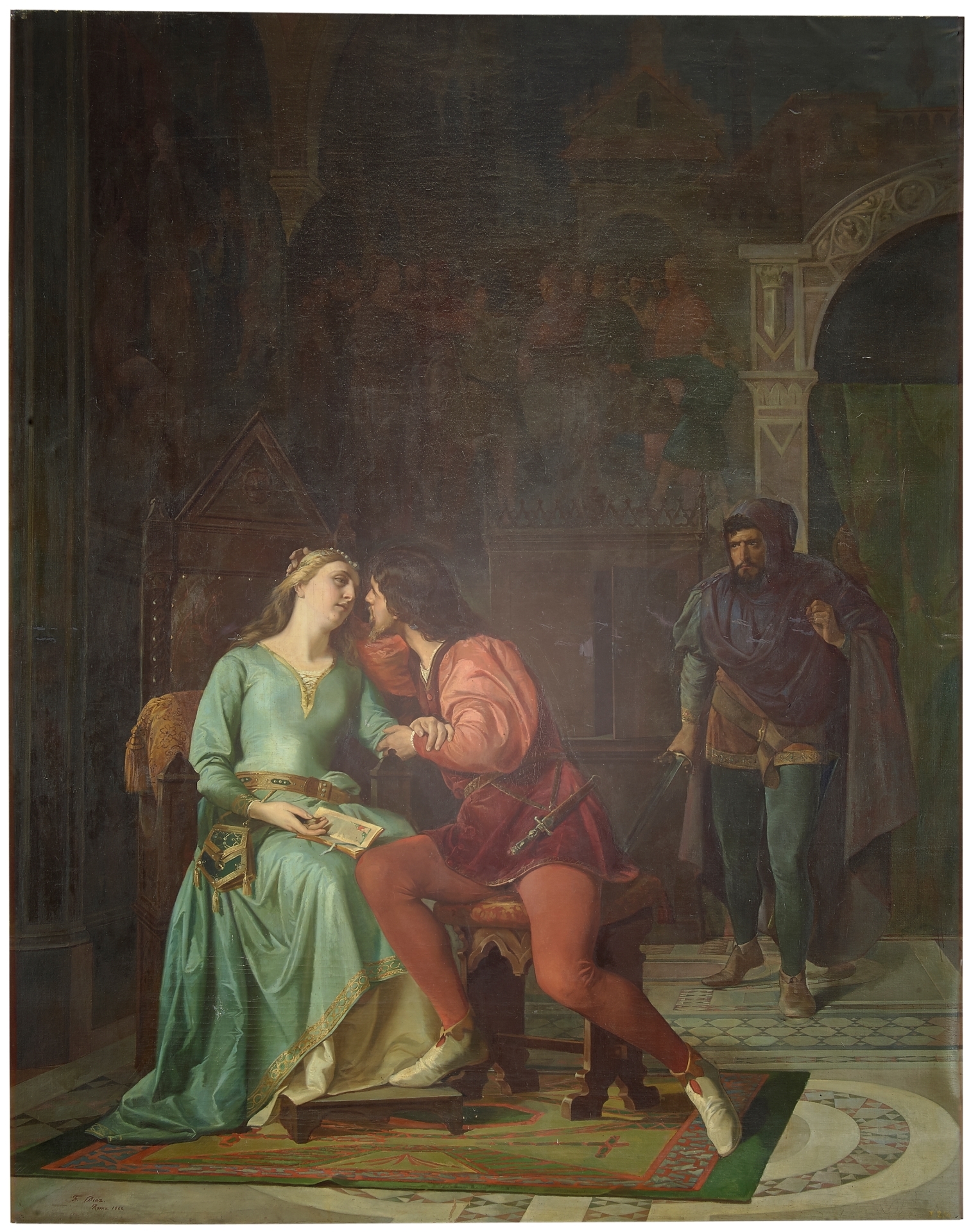 Francesca da Rimini - The Collection - Museo Nacional del Prado