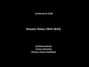 Rosario Weiss (1814-1843)