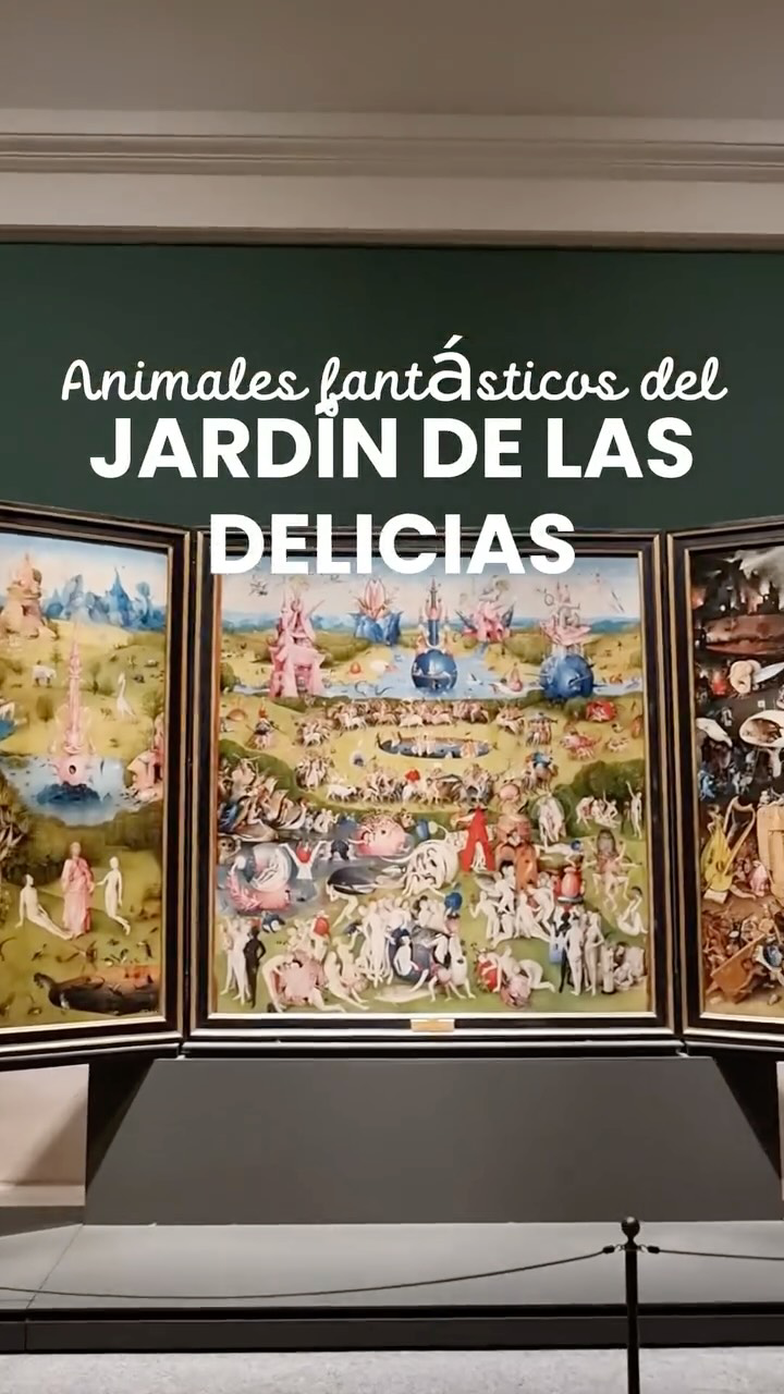 Imagen de  Animales fantásticos en el tríptico del "Jardín de las delicias”