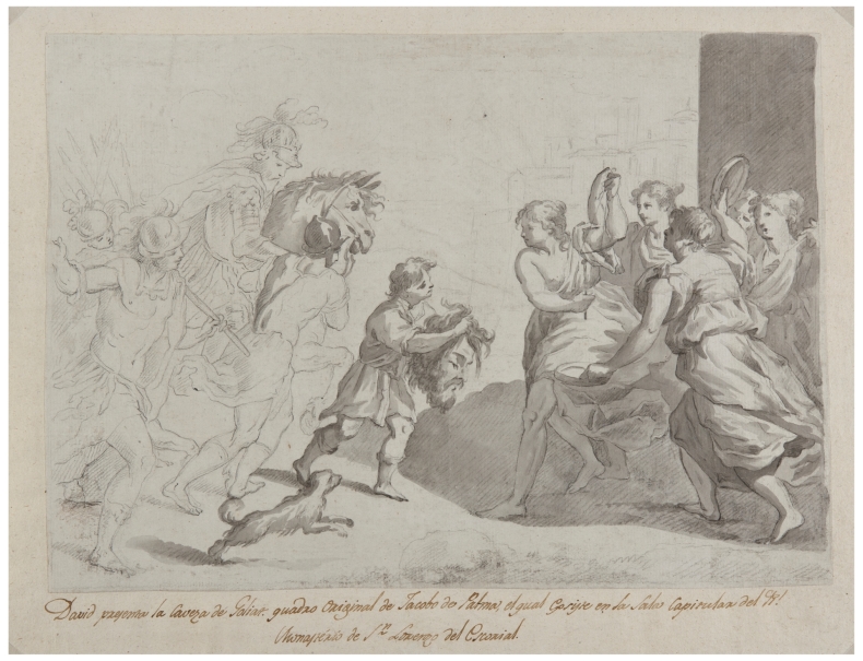 Imagen de la obra: "David vencedor de Goliat"