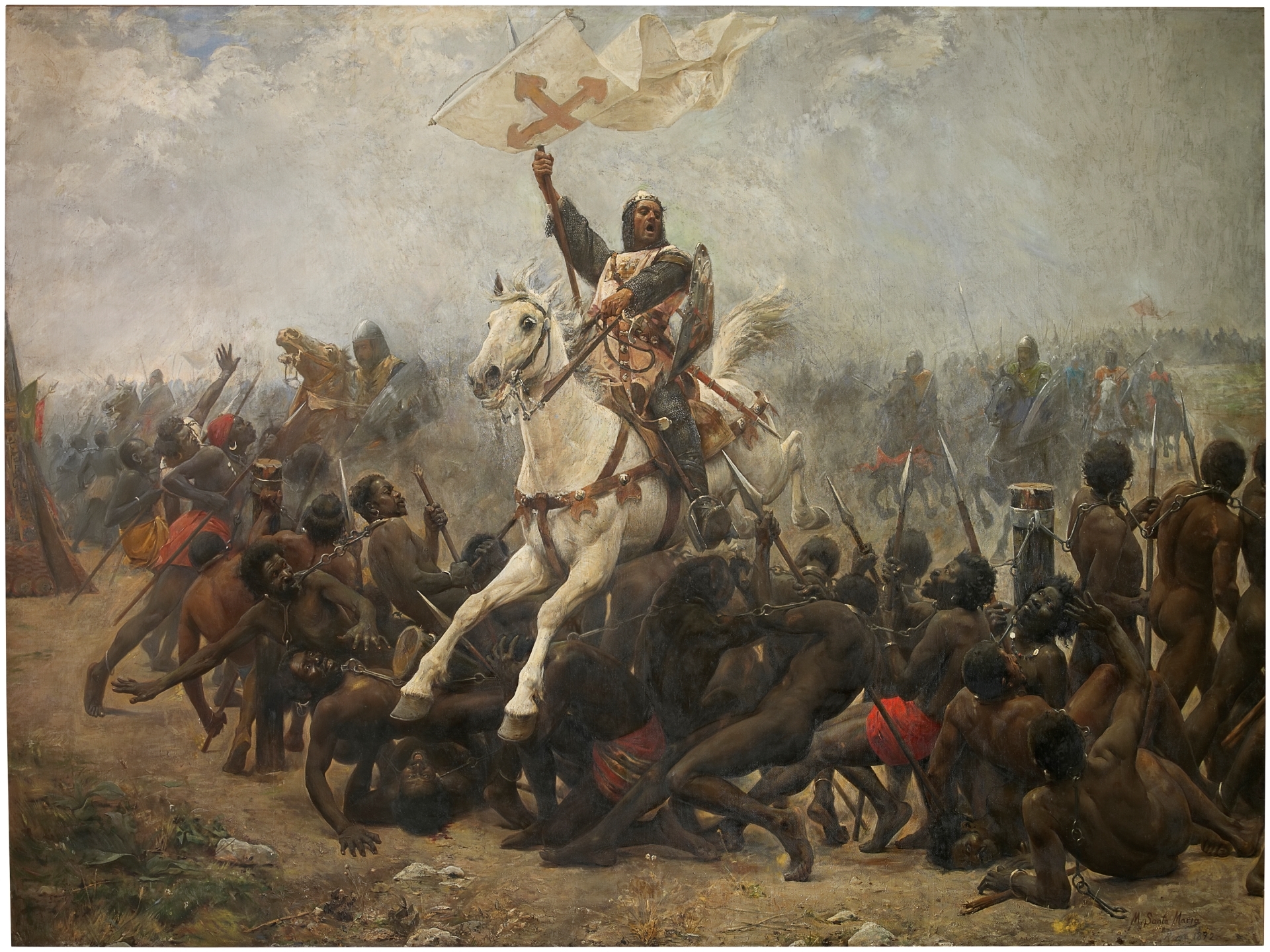 El triunfo de la Santa Cruz en la batalla de las Navas de Tolosa -  Colección - Museo Nacional del Prado
