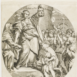 Judit enseñando la cabeza de Holofernes