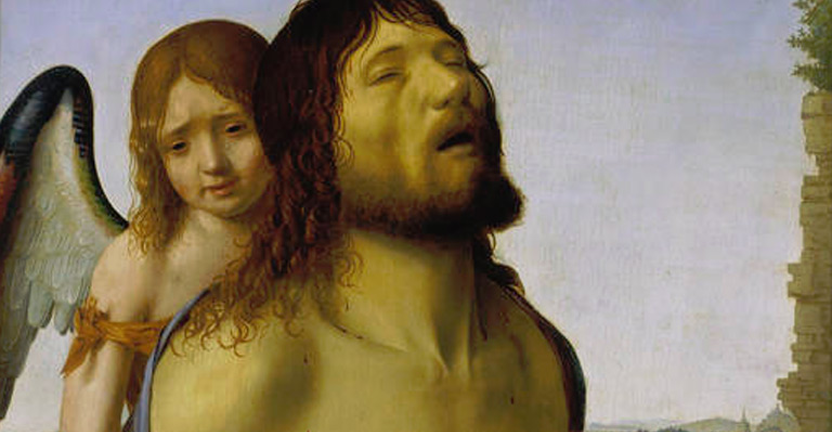 <em>Cristo muerto sostenido por un ángel</em>, Antonello de Messina, comentada por Xavier de Salas
