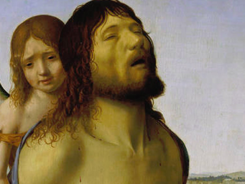 <em>Cristo muerto sostenido por un ángel</em>, Antonello de Messina, comentada por Xavier de Salas