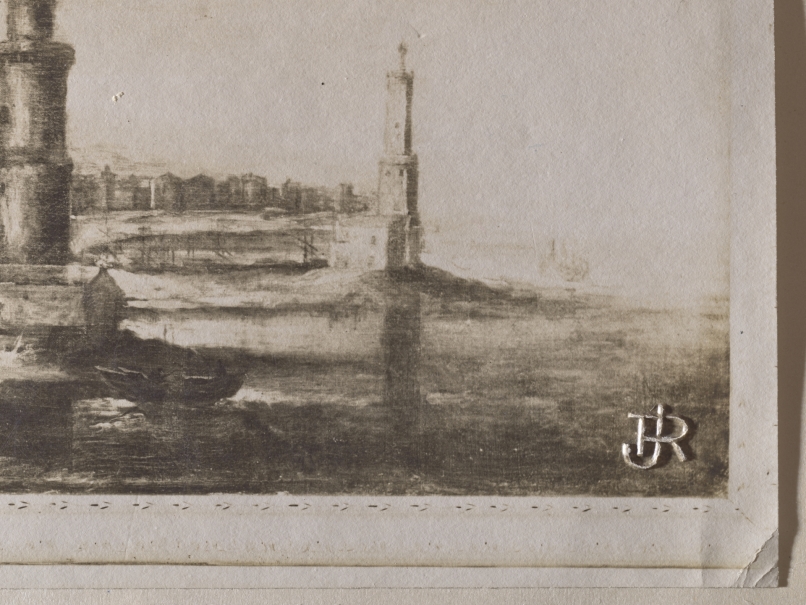 Un puerto fortificado Colección Museo Nacional del Prado