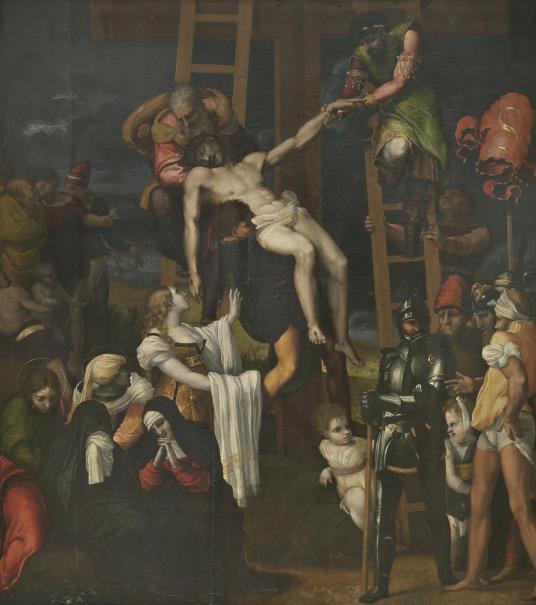 El Descendimiento de la Cruz (reprodución fotográfica)