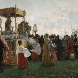 La bendición del campo en 1800
