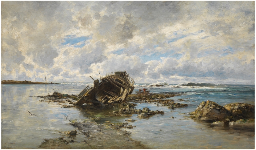 A Wrecked Boat - The Collection - Museo Nacional del Prado