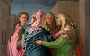 La Visitación de Jacopo Pontormo