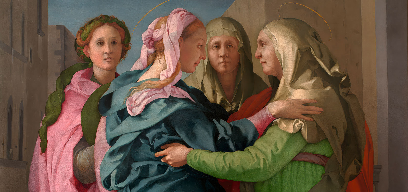 La Visitación de Jacopo Pontormo
