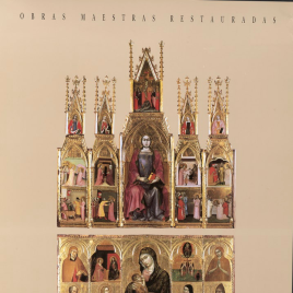 Obras maestras restauradas [Material gráfico] : Barbana de Módena : polípticos de la Virgen de la leche y de Santa Lucía, Catedral de Murcia.