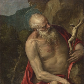 San Jerónimo meditando
